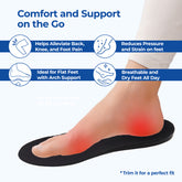 Dr Foot Memory Foam Insole - Daily wear relief